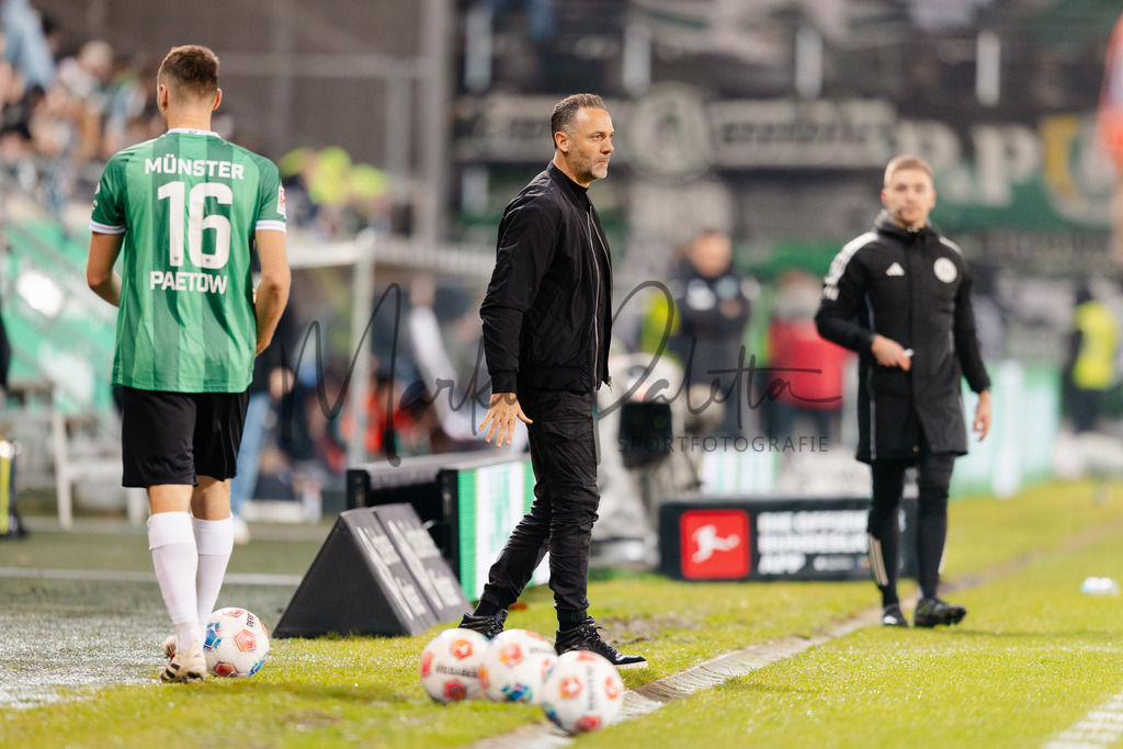 2. Bundesliga, Saison 2025/26, 15. Spieltag: SC Preußen Münster - Hannover 96 | Münster, 05.12.2025: 2. Bundesliga, 15. Spieltag, SC Preußen Münster gegen Hannover 96 im LVM-Preußenstadion in Münster. Foto: sportfotografie.ms | Markus Paletta - Realisiert mit Pictrs.com