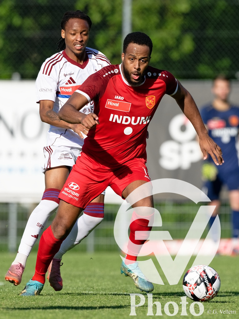 Lancy FC  v Servette FC M-21  - 1ere ligue Classic  | Geneva, Switzerland - April 25 : during the 1ere ligue Classic  match between Lancy FC  and Servette FC M-21  at Stade de Marignac on April 25 , 2026 in Geneva, Switzerland.