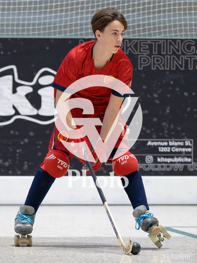 U17  - Geneve RHC B v Geneve RHC A  |  during the U17  match between Geneve RHC B and Geneve RHC A  at Centre sportif de la queue d'arve in Geneve, Switzerland