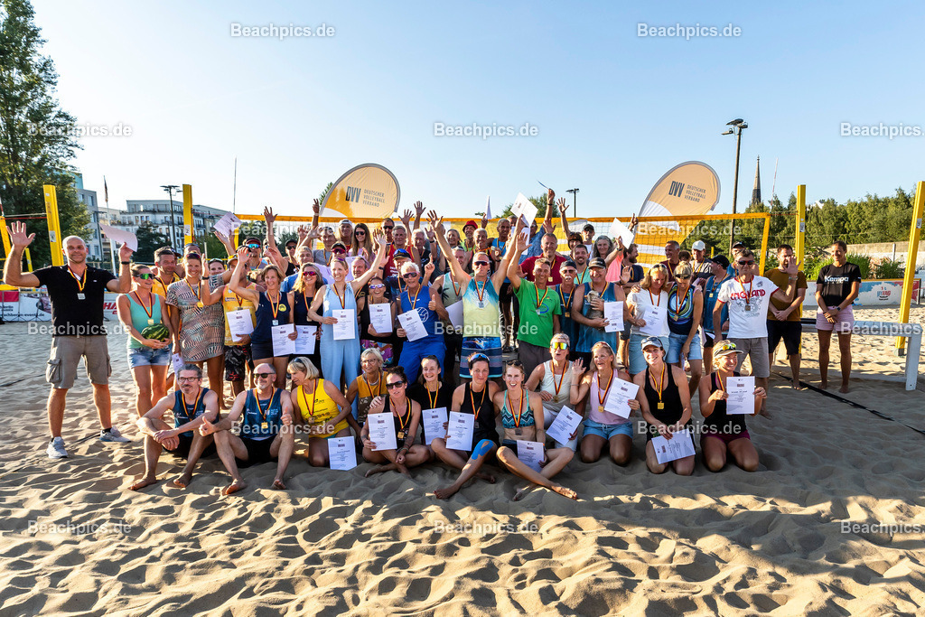 2023-00086563-DSBM-Deutsche-Senioren-Beach-Meisterschaft | Siegerehrung Platzierte DSBM 2023