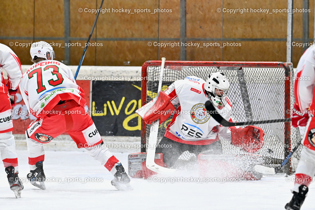 EC Spittal Hornets vs. ESV Ferlach 16.12.2023 | #73 Kopeinig Wolfgang, #31 Kocheim Marc
