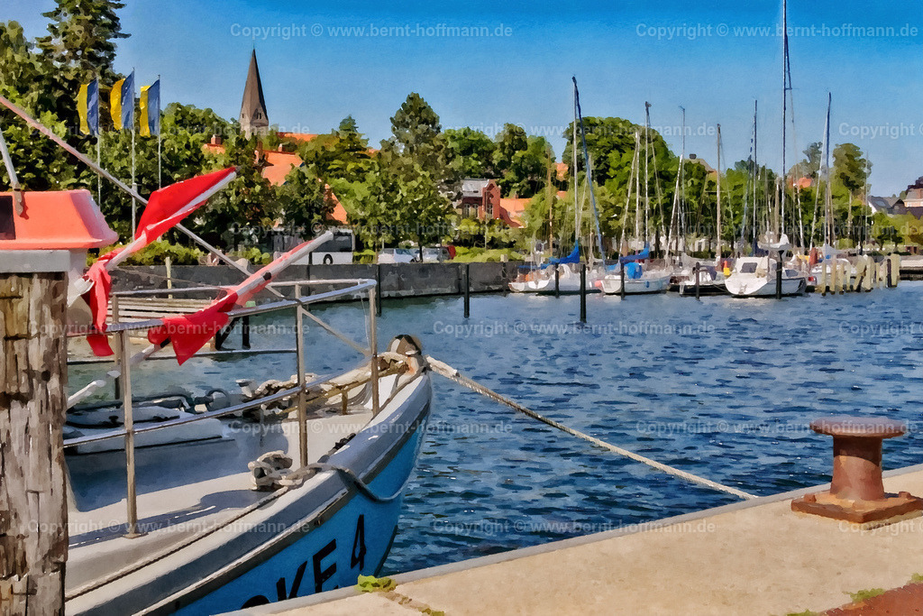 PDM2_0069_ECK-Hafen_150x100 | DIGITALKUNST. Eckernförder Hafen. __ Sommerimpression in der Ostseestadt Eckernförde. __ Seitenverhältnis = 3 zu 2 - Realisiert mit Pictrs.com