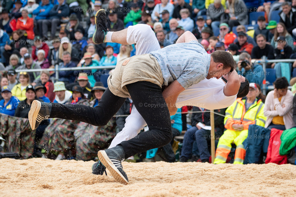 Schwingen -  Appenzeller Kantonal Schwingfest 2024 | Hundwil, 7.7.24, Schwingen - Appenzeller Kantonal Schwingfest.
