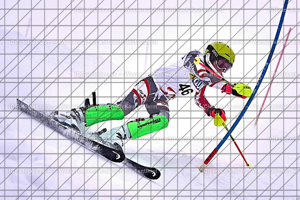 ALP1581_NW-OAC-SL-I_Hochkar_Brandecker Leo | (C)FotoLois.com, Alois Spandl. NÖ Raiffeisen-Club NachwuchsCup & OstalpenCup, Hochkar, Slalom, So 7. Januar 2024.