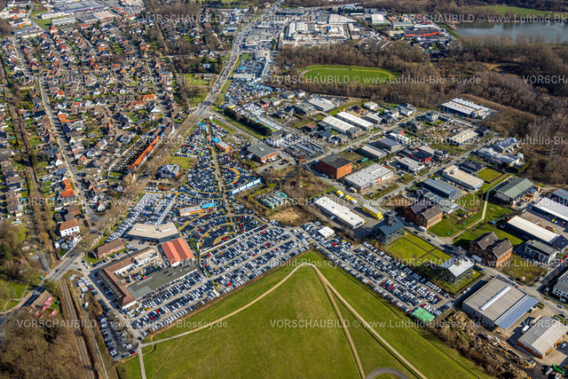 Hamm230215294 | Luftbild, Potthoff Autohaus, Autohandel, Bockum-Hövel, Hamm, Ruhrgebiet, Nordrhein-Westfalen, Deutschland