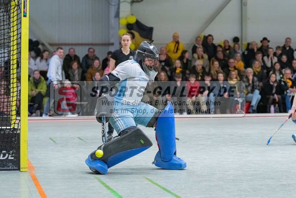 HK_20230226_105211 | Deutsche Meisterschaft WU16 Spiel um Platz 3 UHC Hamburg - Mannheimer HC am 26.2.2023 DSC 99, Düsseldorf ,