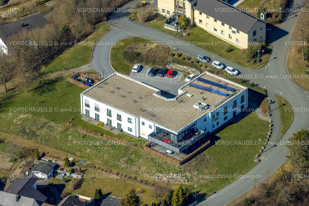 Arnsberg250305477 | Luftbild, Seniorenhaus St. Elisabet Caritas Pflegeheim, Obereimer, Arnsberg, Sauerland, Nordrhein-Westfalen, Deutschland