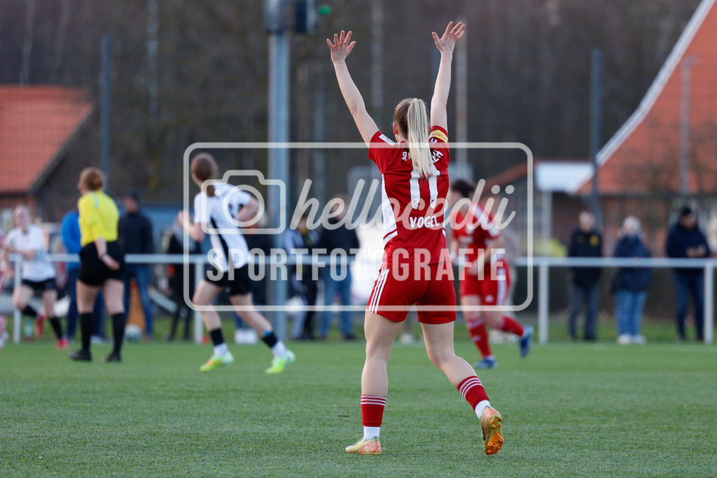 Fußball I Frauen I Saison 2025-2026 I AOK NFV Pokal I SV Meppen 1912 e.v. U20 2 - SpVg Aurich I 01.03.2026-89 | Alina Vogel (11, SpVg Aurich) - Realisiert mit Pictrs.com