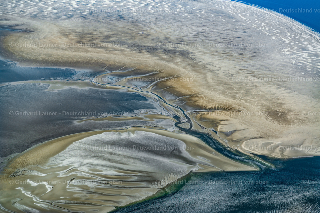 3801663 | Wattstrukturen bei Süderoogsand, Nationalpark Schleswig-Holsteinisches Wattenmeer