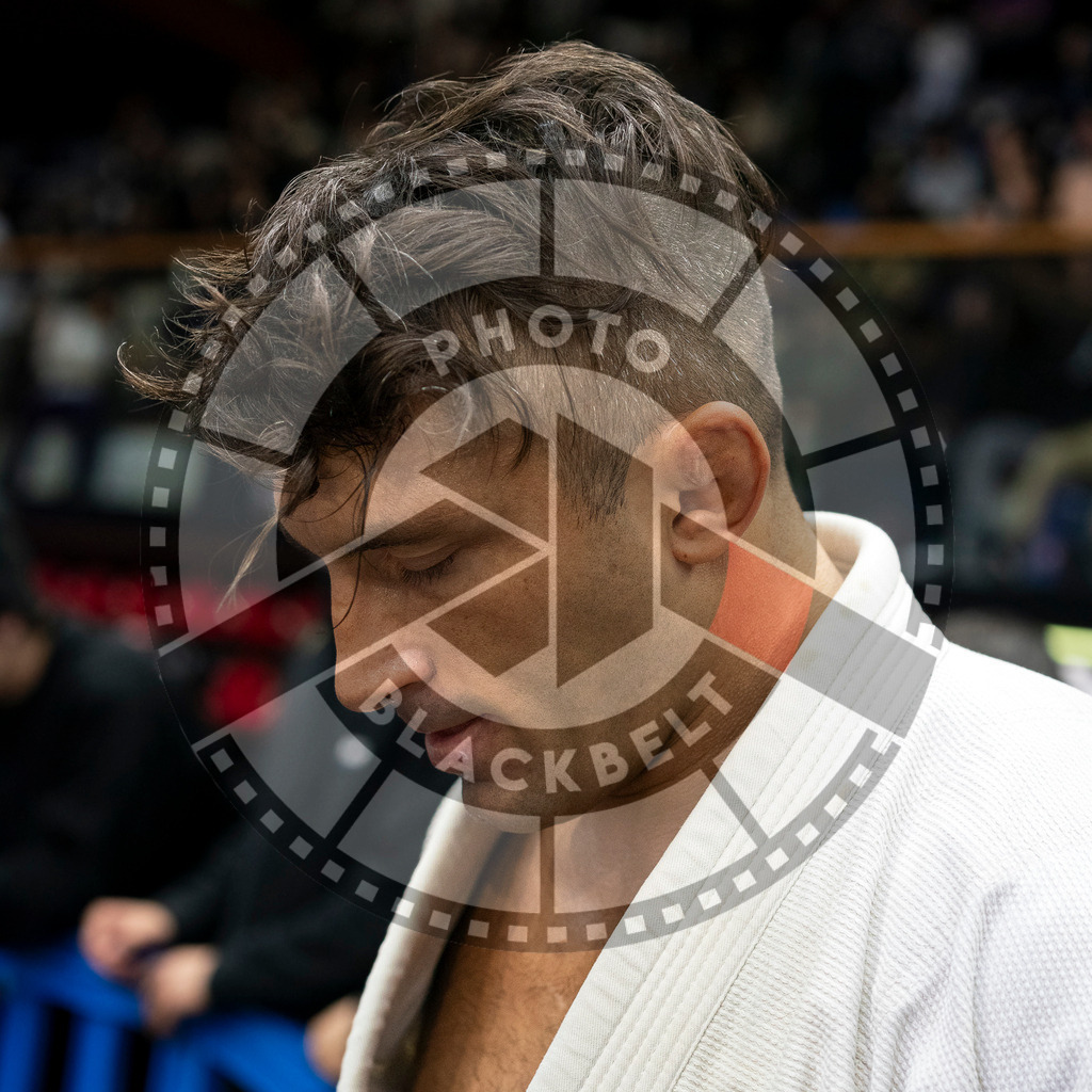 20240123PBB02231 | Fighters compete during the second day of the IBJJF European Championship in Paris, France, on January 23, 2024.