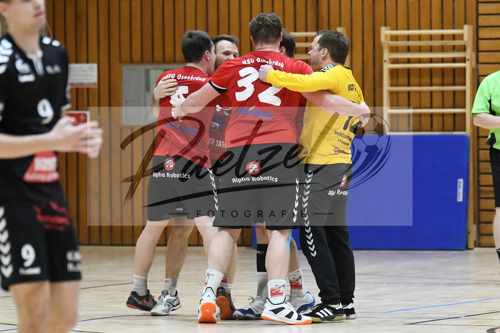 20200125_HSGHGJ_0079 | Handball, Herren:   beim Spiel der Landesliga zwischen HSG Osnabrück vs. HG Jever/Schortens am 25.01.2020 in der OSC-Halle in Osnabrück, Deutschland.(Foto von Nico Paetzel) - Realisiert mit Pictrs.com
