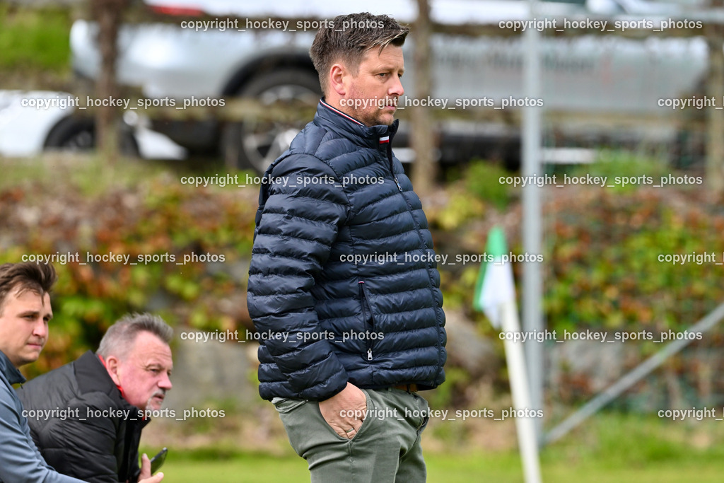 ATUS Velden vs. SV Spittal | Headcoach SV Spittal Philipp Dabringer, ATUS Velden vs. SV Spittal, ATUS Velden vs. SV Spittal am 27.04.2024 in St. Egyden (Sportplatz St. Egyden), Austria, (Photo by Bernd Stefan)