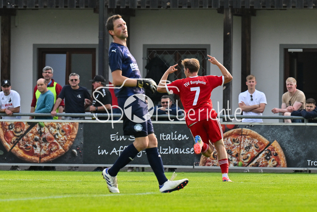 SpVgg Auerbach-Streitheim - TSV Burgheim | Jubel nach 1-2 durch Burgheim 7