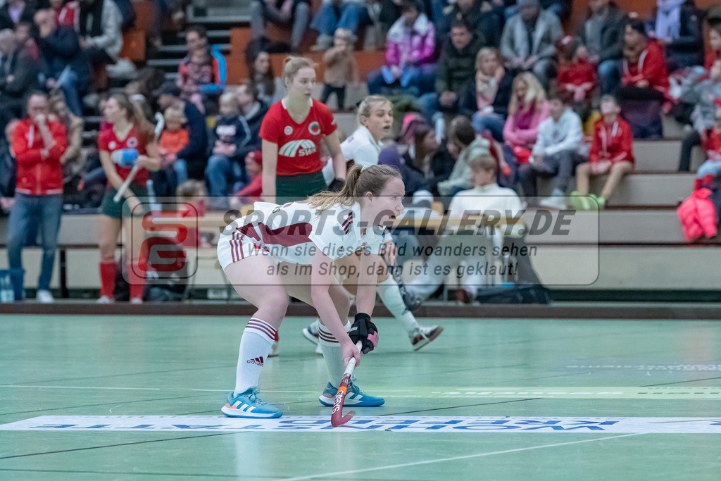 HK_20230122_103079 | 1. Bundesliga ( Halle ) Damen Crefelder HTC - Rot-Weiss Köln am 22.1.2023 Crefelder HTC  ( CHTC ) Halle Glockenspitz , Krefeld ,