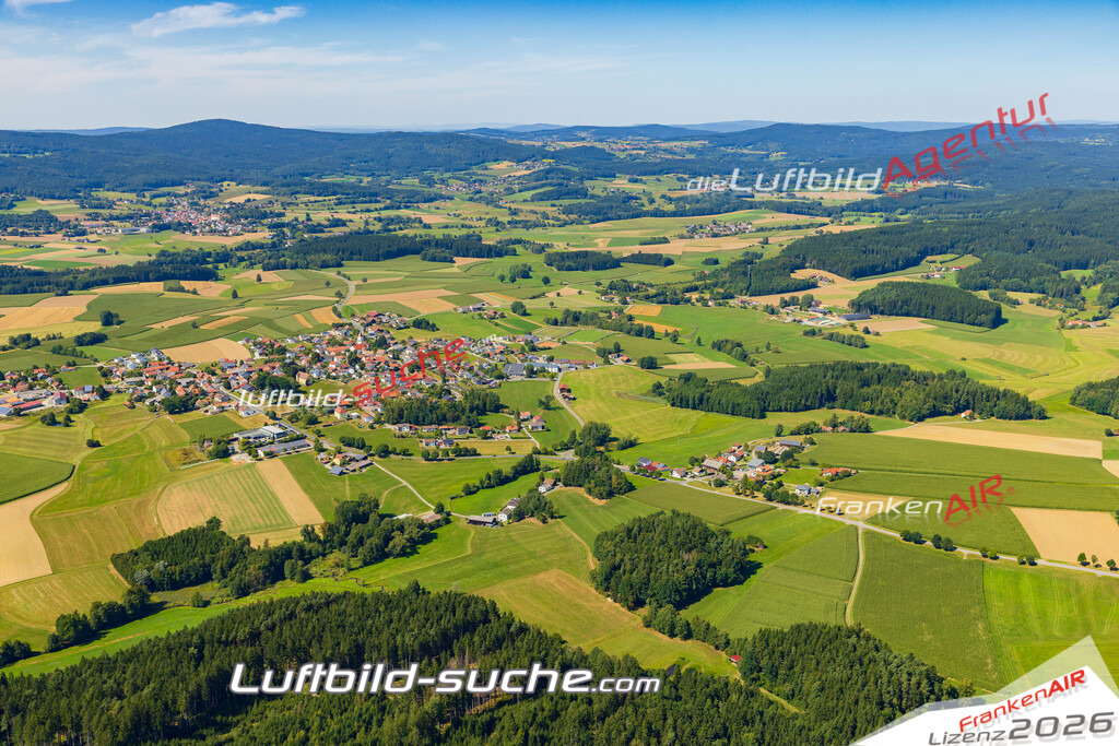Luftaufnahme von Treffelstein - Die Luftaufnahme wurde 2025 vom UL-Flugzeug heraus erstellt ( keine Drohne ) - Hochauflösende Luftaufnahme - für professionelle Ausdrucke geeignet. Die Geschenkidee !Mit Lizenz und Bildrechte bestellbar