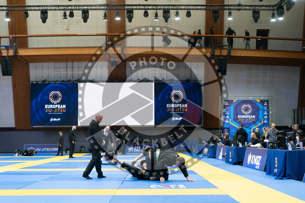 20240119PBB2337 | Fighters compete during the IBJJF European Championship in Paris, France, on January 19, 2024.