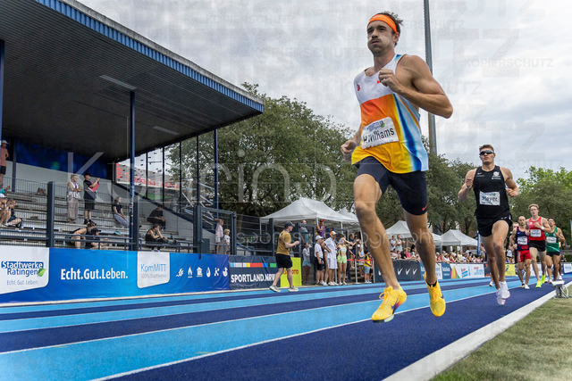 Multisport Event; Ratingen, 28.06.2026 | RATINGEN, GERMANY - JUNE 28, 2026 : Harrison Williams (USA / United States) competing over 1500m during the Multisport Event at Stadion Ratingen on June 28, 2026 in Ratingen, Germany.
