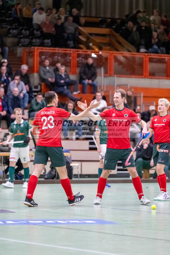 HK_20250110_101319 | 1. Bundesliga Halle Herren Crefelder HTC - Uhlenhorst Mülheim am 10.1.2025 Glockenspitz Halle Krefeld, Krefeld ,