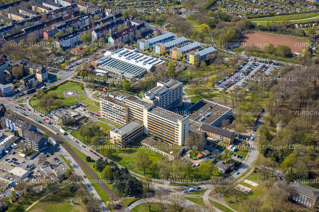 Dortmund220400690 | Luftbild, Klinikum Dortmund Klinikzentrum Nord, Münsterstraße, Hafen, Dortmund, Ruhrgebiet, Nordrhein-Westfalen, Deutschland