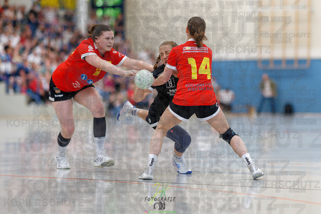 HSG Wettenberg - HSG Lumdatal | Wiederholungs-/Entscheidungsspiel um die Meisterschaft in der Frauen Oberliga Mitte und Aufstieg in die RegionalligaHSG Wettenberg - HSG Lumdatal am 11.05.2025 in Launsbach (Wettenberg) (Halle GS Launsbach (Wettenberg))Photo © 2025 - Jörg Heinrich - Realisiert mit Pictrs.com
