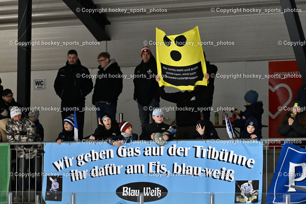 ESC Sparkasse STEINDORF vs. UECR Huben | ESC Steindorf Fans, Transparent blinde Referee, ESC Sparkasse STEINDORF vs. UECR Huben, ESC Sparkasse STEINDORF vs. UECR Huben am 30.01.2026 in Steindorf (Ossiachersee Halle), Austria, (Photo by Bernd Stefan)