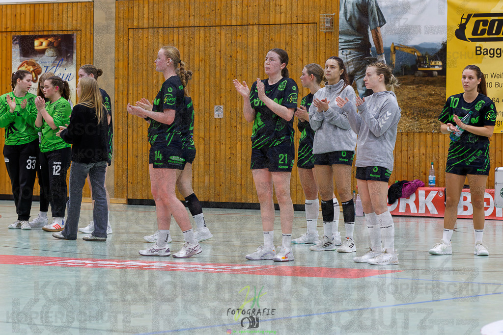 Frauen Oberliga Mitte (HHV); HSG Kleenheim/Langgöns II - HSG Eibelshausen/Ewersbach | Frauen Oberliga Mitte (HHV); HSG Kleenheim/Langgöns II - HSG Eibelshausen/Ewersbach am 01.11.2025 in Oberkleen (Weidig-Halle)Photo © 2025 - Jörg Heinrich - Realisiert mit Pictrs.com