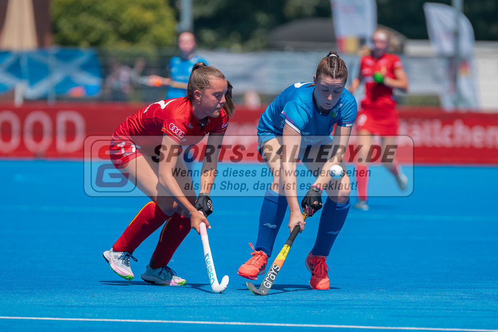HK_20230708_109796 | Euro Hockey WU18 Belgium - Scotland Championship Girls &amp; Boys am 8.7.2023 CHTC , Krefeld ,