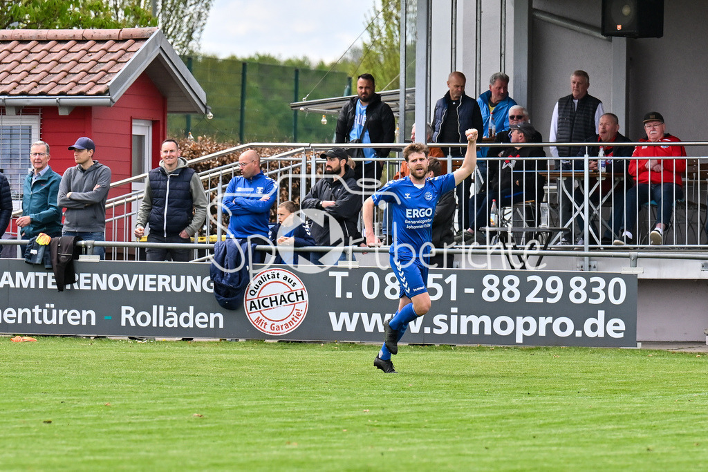 TSV Hollenbach - VfL Ecknach | Jubel nach 0-1