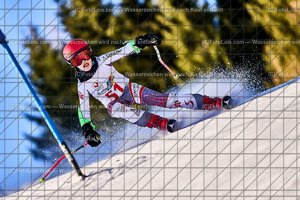 ALP8823_NOe-Kindervergleich-RTL_Sever Lui Carlo | (C)FotoLois.com, Alois Spandl. Sportunion Trattenbach, NÖ Kindervergleichs-Skirennen, RTL auf dem Feistritzsattel, So 28. Januar 2024.