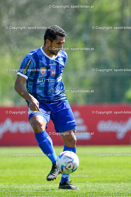 AUT, 2.Liga, FC Blau Weiss Linz vs FC Dornbirn 1913 | 22.04.2023, Hofmann Arena Linz, AUT, 2.Liga, FC Blau Weiss Linz vs FC Dornbirn 1913, im Bild Ronivaldo Bernardo Sales (Blau Weiss Linz)


// Admiral 2. Liga Match between FC Blau Weiss Linz vs FC Dornbirn 1913 in Linz, Austria on 2023/04/22
