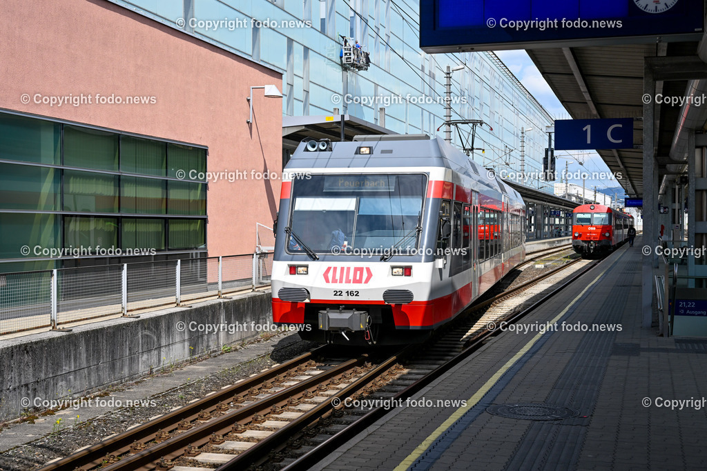 Hauptbahnhof Linz_ LILO_ Linzer Lokalbahn_ 27.04.2023-5 | 27.04.2023, Hauptbahnhof Linz, AUT, LILO, Linzer Lokalbahn, im Bild LILO, Linzer Lokalbahn