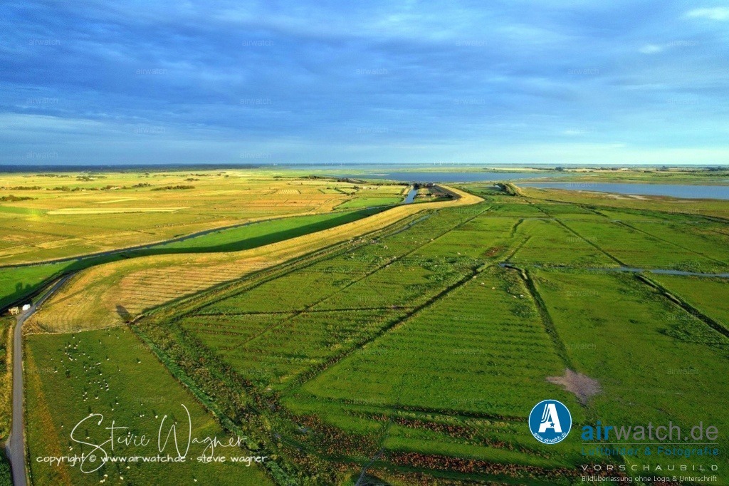 HattstedterKoog  & BeltringharderKoog | Entdecken Sie atemberaubende Luftbilder und Fotografien auf airwatch.de - Tauchen Sie ein in eine Welt voller faszinierender Aufnahmen aus der Vogelperspektive.