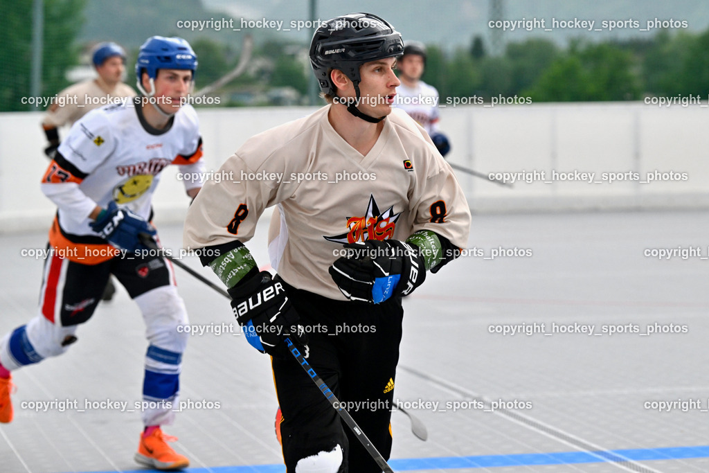 Carinthian Team Zehenthof vs. Ultras Spittal | #8 Lindner Luis Spittal Ultras, Carinthian Team Zehenthof vs. Ultras Spittal, Carinthian Team Zehenthof vs. Ultras Spittal am 10.05.2026 in Villach (Alpen Arena ), Austria, (Photo by Bernd Stefan)