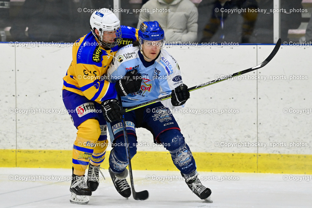 EHC Althofen vs. ESC Steindorf 27.2.2023 | #88 Ettinger Marc, #95 Gelfanov Ruslan
