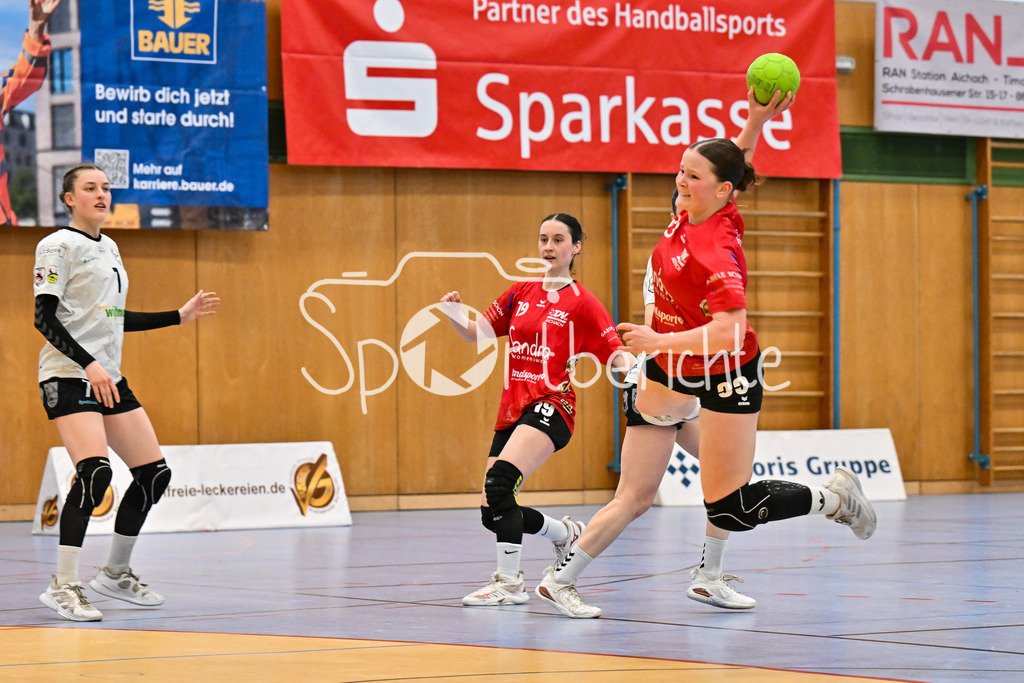 TSV Aichach - TSG Würm Mitte 22 | Wurf Aichach 33