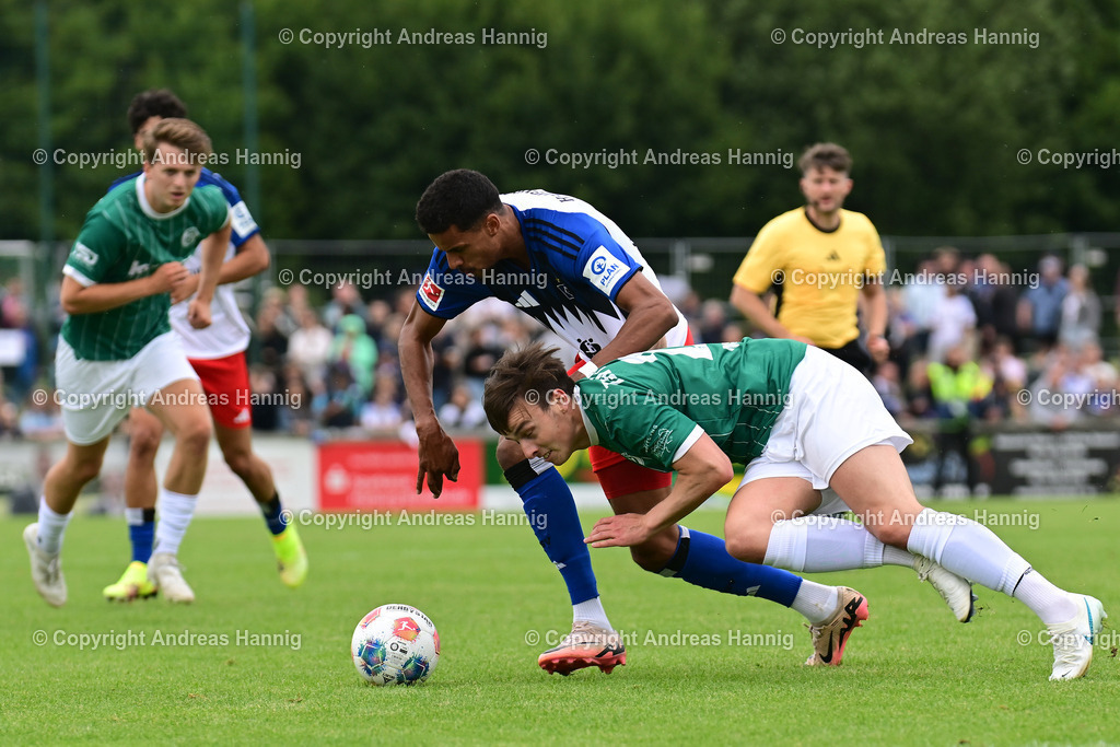 Fußball I Herren I Testspiel  I TSV Elstorf - Hamburger SV I 5.7.2025 | a-hannig - Realisiert mit Pictrs.com