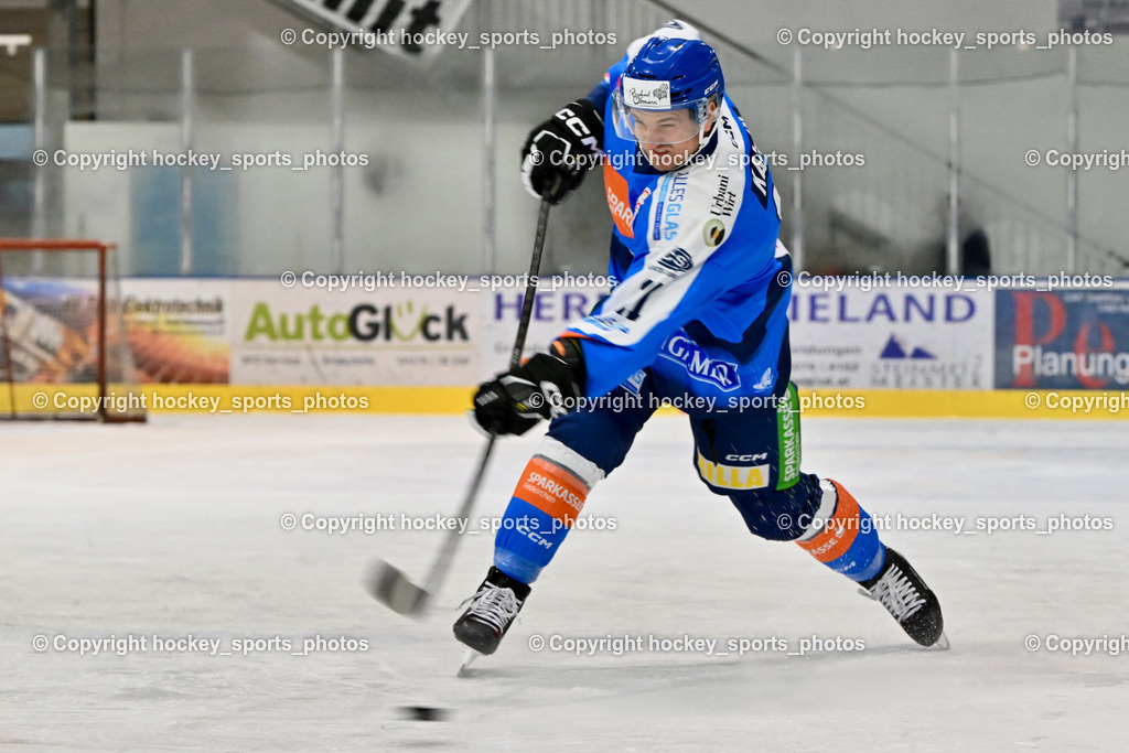 ESC Steindorf Sparkasse Feldkirchen Shooting | #11 Luka Kalan, ESC Steindorf Sparkasse Feldkirchen Shooting, ESC Steindorf Sparkasse Feldkirchen Shooting am 24.10.2025 in Steindorf (Ossiachersee Halle), Austria, (Photo by Bernd Stefan)