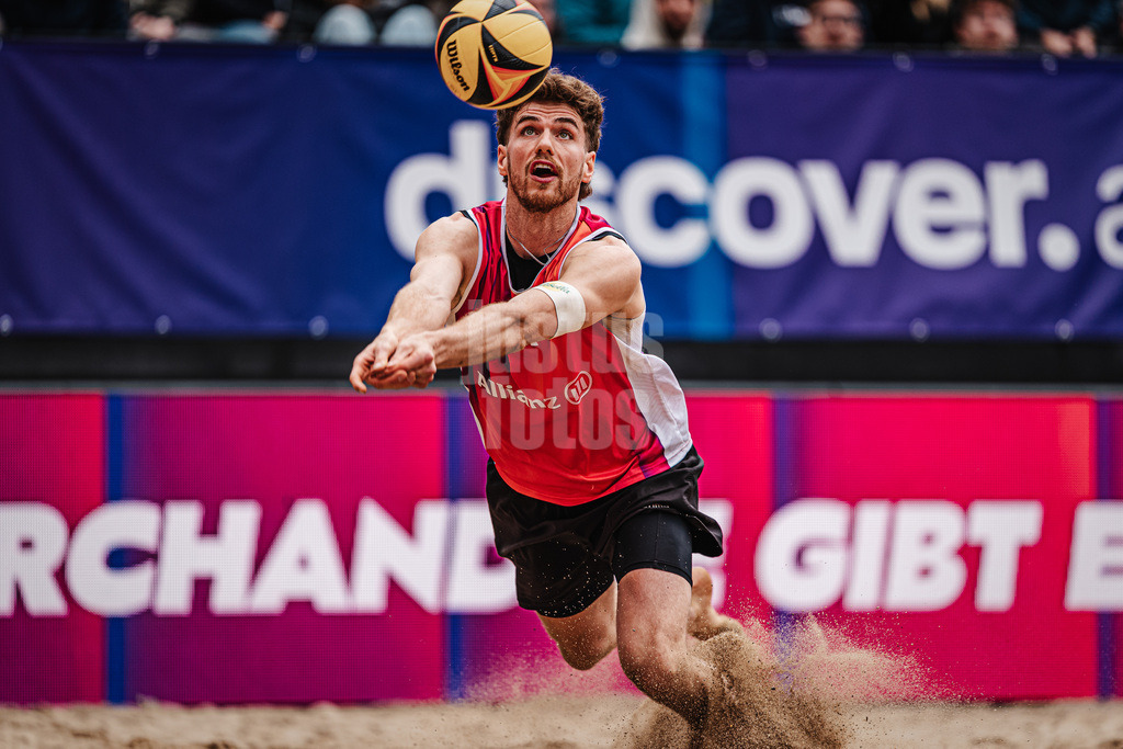 Beachvolleyball | Männer | Allianz German Beach Tour 2026 | Tourstop Düsseldorf | 17.05.2026 | Luis Henrichs