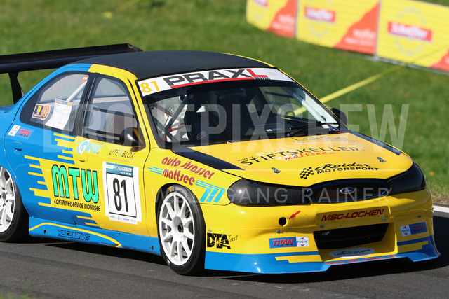 FIA European Hill Climb Championship – Rechberg 2026 | FIA European Hill Climb Championship at Rechberg, held from 24 to 26 April 2026 near Tulwitz, Styria, Austria. The image shows Franz ROIDER (AUT) Ford Mondeo STW V6.