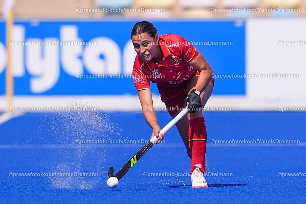 xydrx13082502036 | 13.08.2025, xydrx, Frauen EuroHockey Championship 2025, Gruppenphase, Gruppe B, Belgien - Schottland, Sparkassenpark Mönchengladbach: Lien Hillewaert (BEL #26)