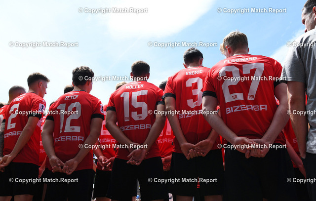 ULMER | Fussball Regionalliga Sued 2023/ 2024  Familientag bei der TSG Balingen 23.07.2023 in Balingen,Fotoshooting, Media Day, PraesentationFOTO: ULMER Pressebildagentur / Moritz LissxxNOxMODELxRELEASExx