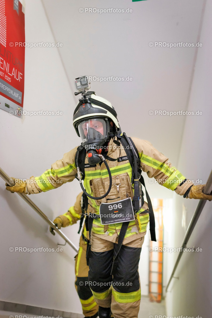 KölnTurm Treppenlauf; Köln, 03.08.2025 | Impressionen vom KölnTurm Treppenlauf am 03.08.2025 in Köln (Nordrhein-Westfalen). 