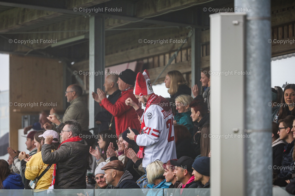 A-BINDER_20240601_0015 | St.Stefan,AUSTRIA,01.June.24 - SOCCER - Zaunergroup OOE Ladies Cuo, LASK vs FCPS. Image shows the rejoicing of Kematen) fans.Photo: Sportmediapics.com/ Manfred Binder