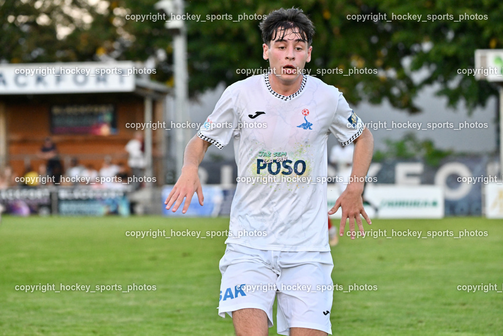 SAK vs. SC St. Veit | #8 Jakob Sturm SAK, SAK vs. SC St. Veit, SAK vs. SC St. Veit am 19.09.2025 in Klagenfurt (Sportpark Welzenegg), Austria, (Photo by Bernd Stefan)