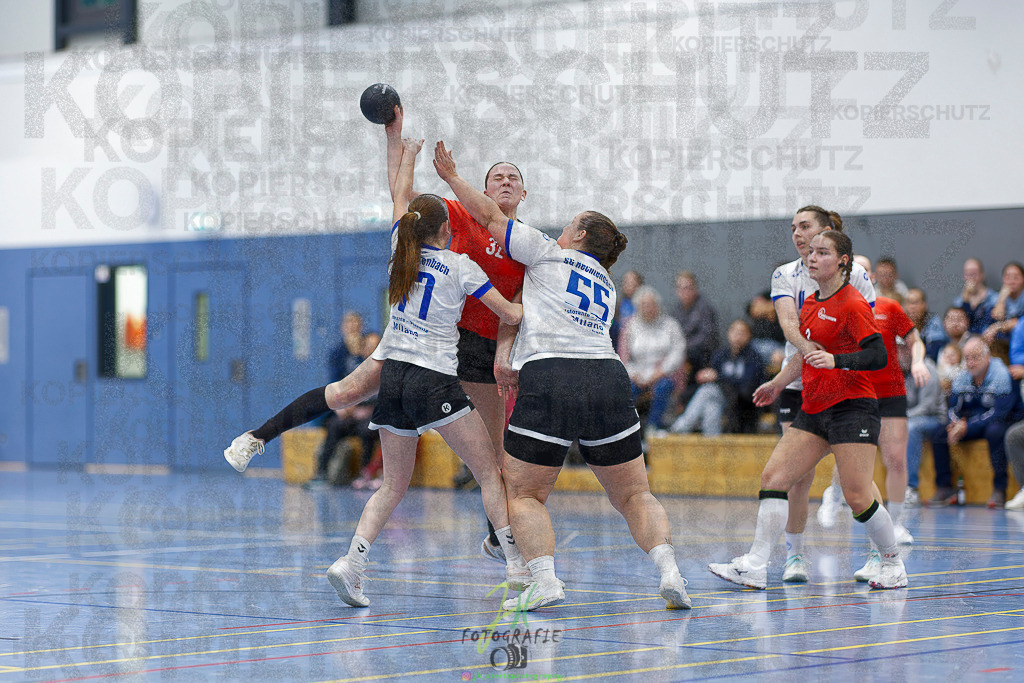Frauen 2. Bezirksklasse; SG Rechtenbach - HSG Linden II | Frauen 2. Bezirksklasse; SG Rechtenbach - HSG Linden II am 16.11.2025 in Rechtenbach (Sporthalle Rechtenbach)Photo © 2025 - Jörg Heinrich - Realisiert mit Pictrs.com