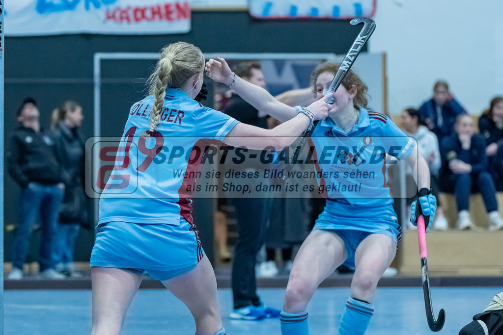 HK_20240303_108953 | 2. Halbfinale Deutsche Meisterschaft WU16 am 3.3.2024 Halle DHC, Düsseldorf ,