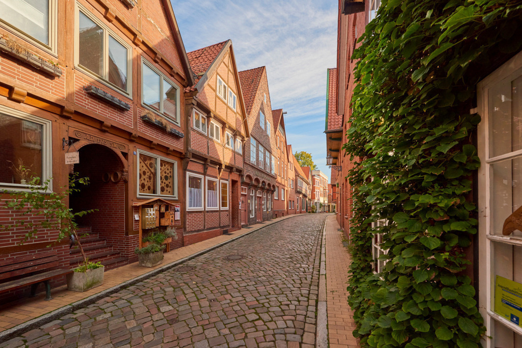 Lauenburger Straßenzug | Fotos als Raumschmuck - Realisiert mit Pictrs.com