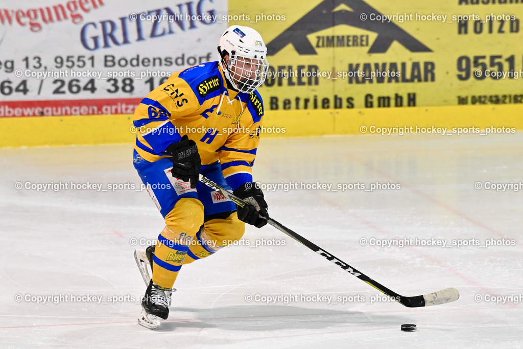 ESC SOCCERZONE STEINDORF vs. 1. EHC ALTHOFEN | #63 Hammerle Simon 1. EHC ALTHOFEN, ESC SOCCERZONE STEINDORF vs. 1. EHC ALTHOFEN, ESC SOCCERZONE STEINDORF vs. 1. EHC ALTHOFEN am 28.02.2025 in Steindorf (Ossiachersee Halle), Austria, (Photo by Bernd Stefan)