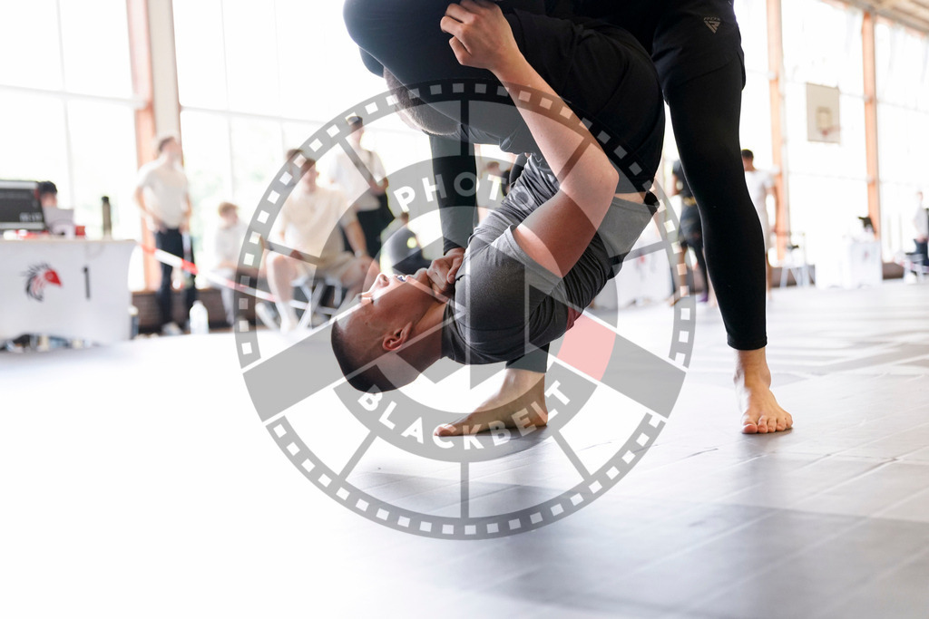 20240608PBB03530 | Fighters compete during the ILLCS VII summer edition luta livre competition in Hannover, Germany, on June 8, 2024.