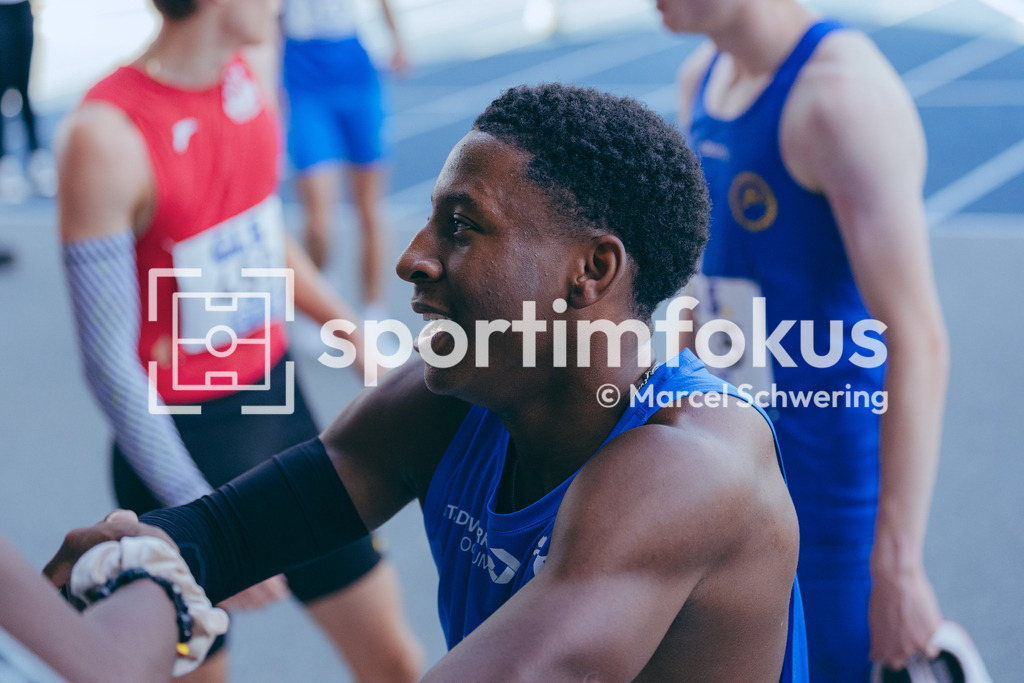Deutsche Meisterschaften U20 / U16 2026 | Alvin Mawumba, TV Wattenscheid 01, 1666, 200-Meter-Lauf, FinaleDeutsche Meisterschaften der U20 &amp; U16 2026, Lohrheidestadion Bochum-Wattenscheid, 12.07.2026. Foto: Marcel Schwering / sportimfokus - Realisiert mit Pictrs.com